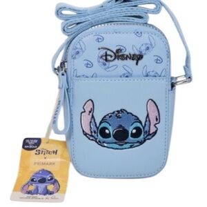 Primark Exclusive Stitch phone holder crossbody NWT
